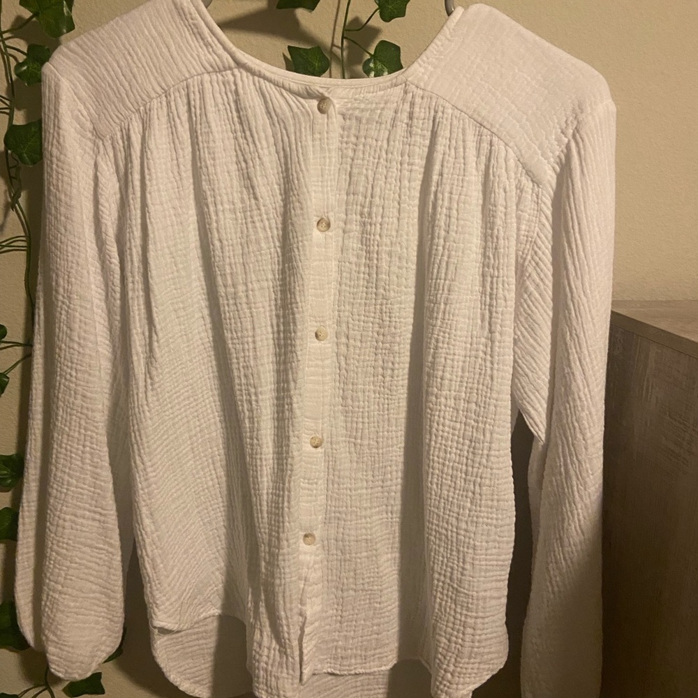Zara white shirt, kids size 11-12